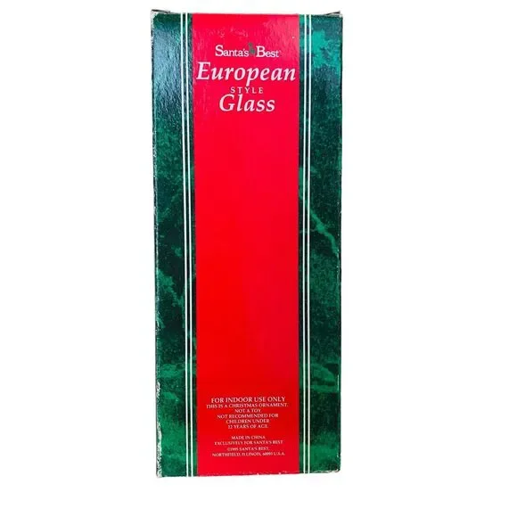 Vtg Santa Claus Drummer Band European Style Hand Blown Glass Christmas Ornament - Picture 14 of 16